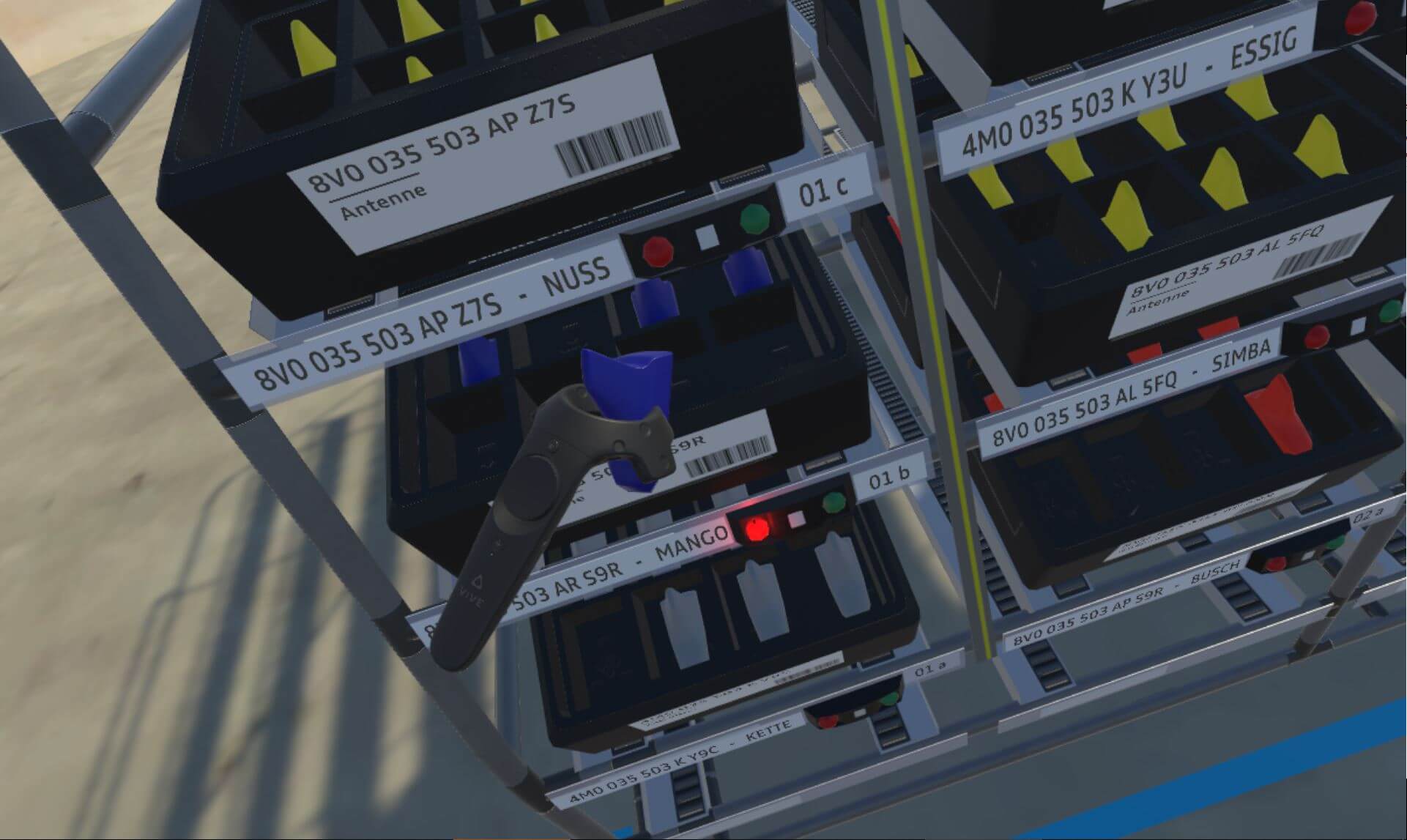 AUDI VR Picktraining